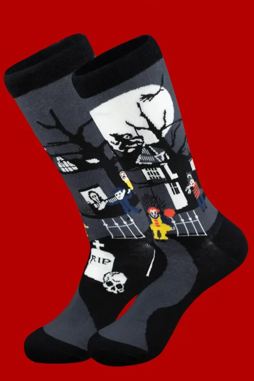 Combed Cotton Socks - #BumpInTheNight - Image 3