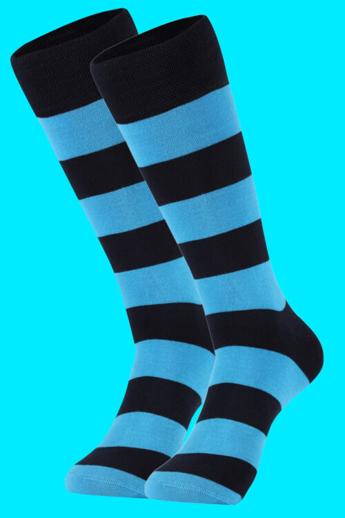 Bamboo Sock #StripeStreetBlues - Image 3